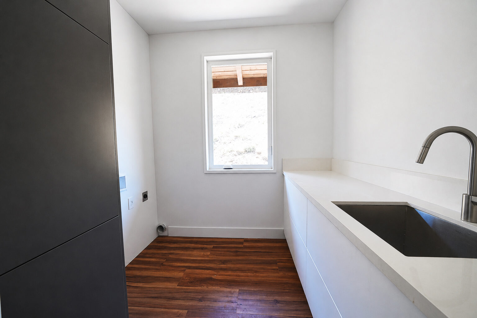 Laundry room with cabinetry